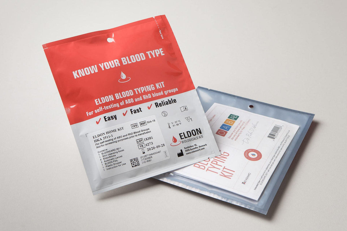 Blood Type Test 1 Pack E507345