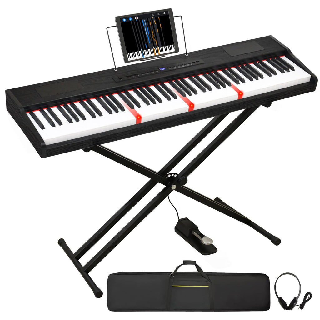 88 Key Semi Weighted Digital Piano with Stand P734181