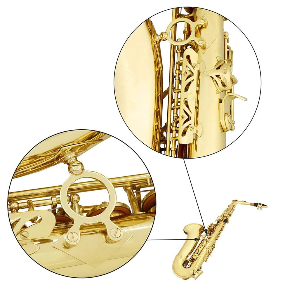 Golden E Flat Alto Saxophone Set F698