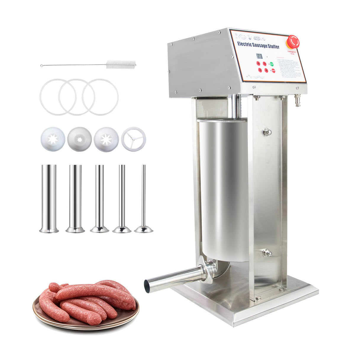 Stainless Steel Electric 15 Liter Sausage Stuffer J32585