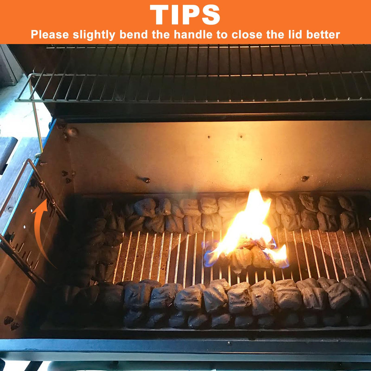 27 Inch Ash Pan Replacement with 2pcs Fire Grate Hangers U520