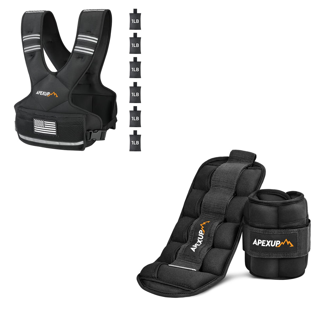 Adjustable Ankle Weights and Weighted Vest W455685