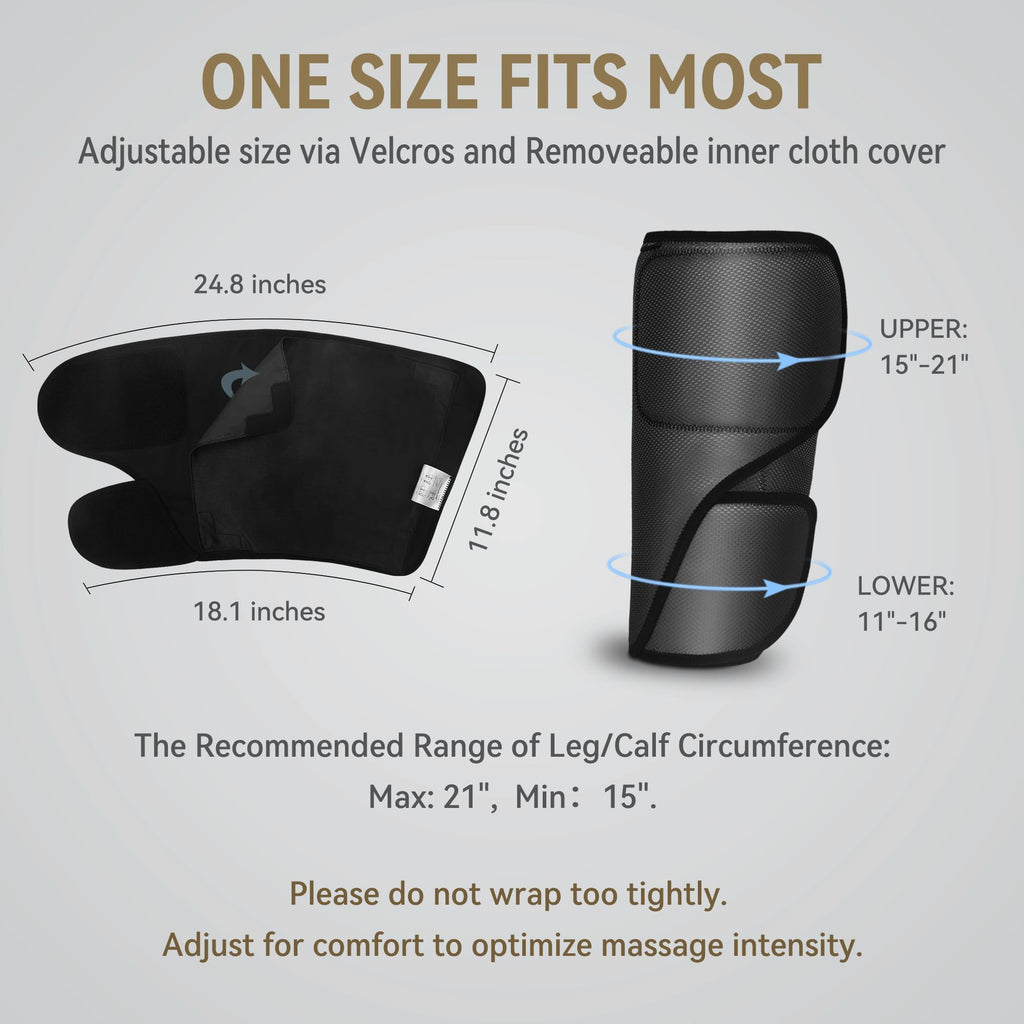 Air Compression Leg Massager with Heat U134