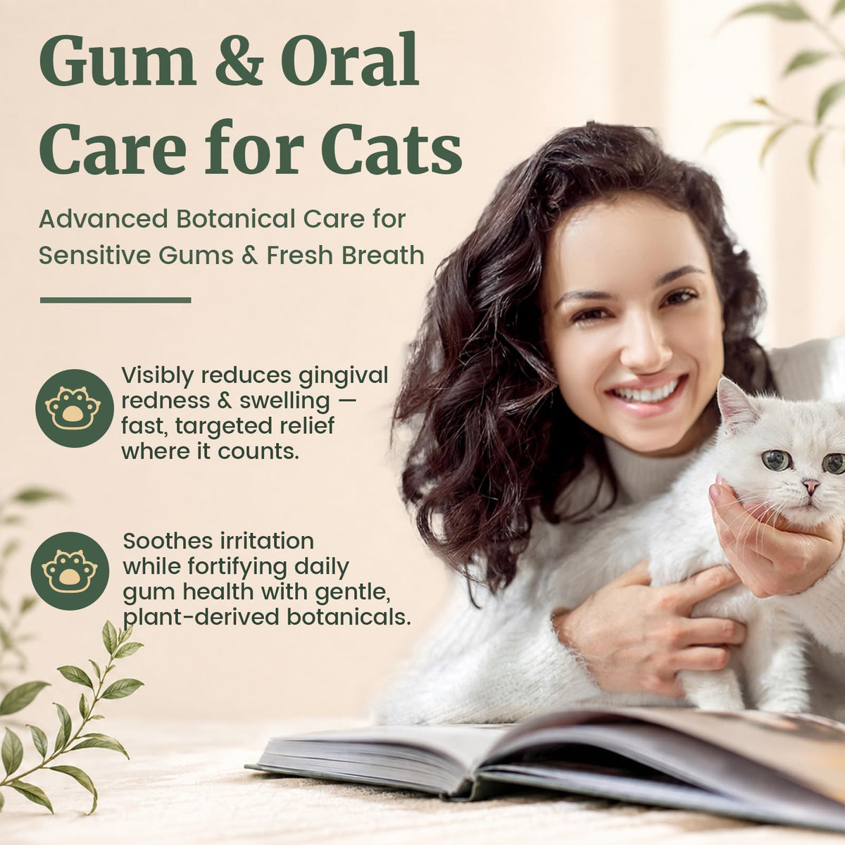 Cat Dental Care Gingivitis Treatment M9323