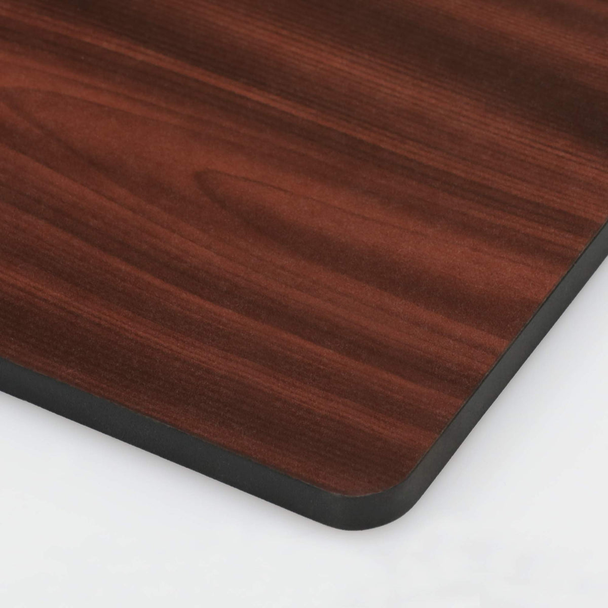 2-Tier Square Side Table Set of 2, Dark Cherry T415397