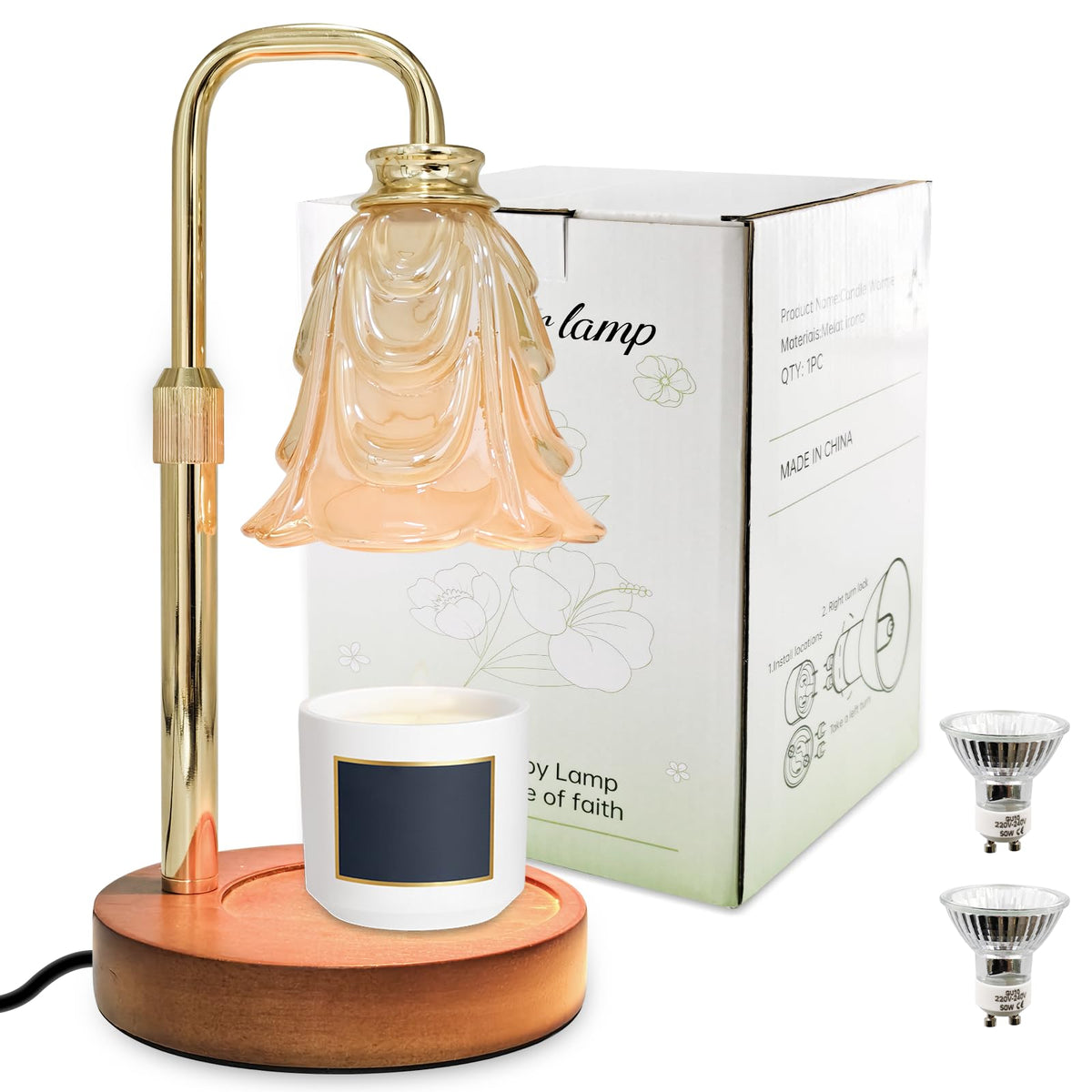 Candle Warmer Lamp with Timer & Dimmer T213