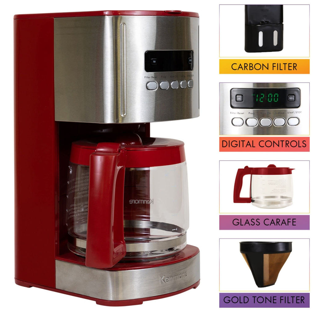 12 Cup Programmable Coffee Maker T34135