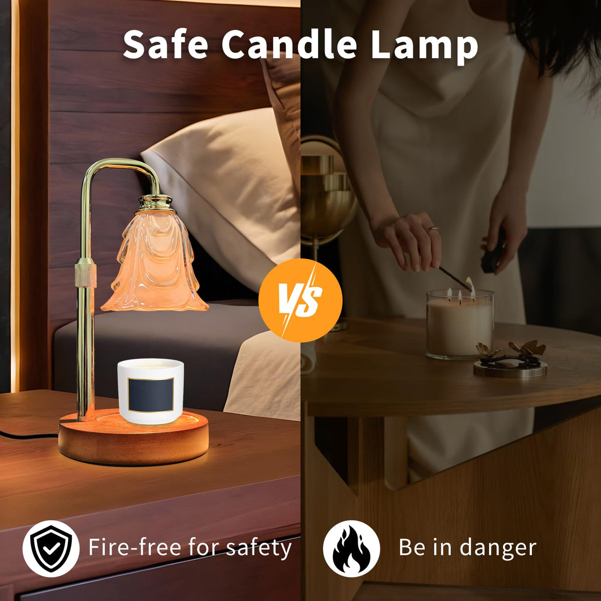 Candle Warmer Lamp with Timer & Dimmer T213