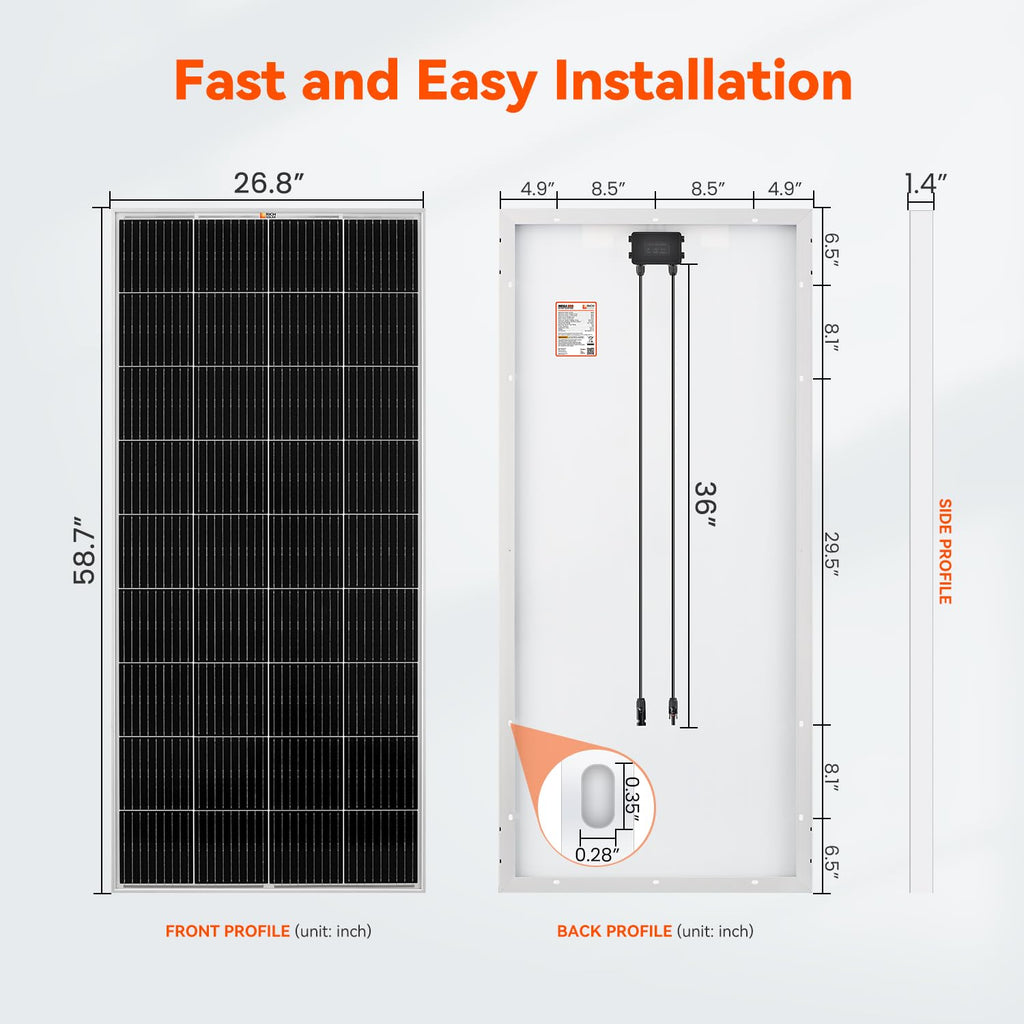 400 Watt Complete Solar Kit Y934980
