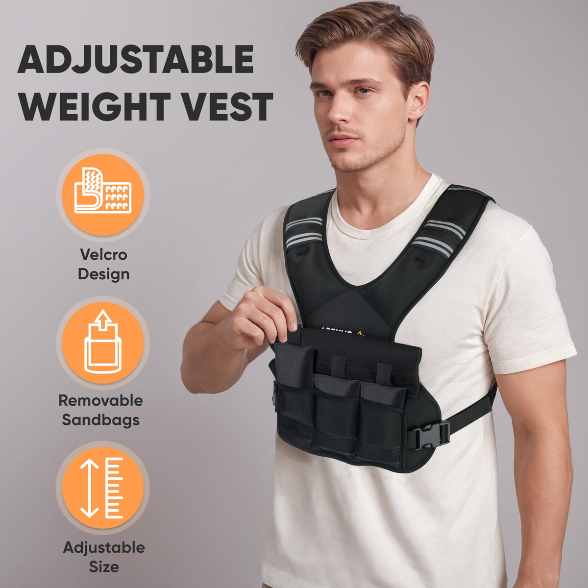 Adjustable Ankle Weights and Weighted Vest W455685