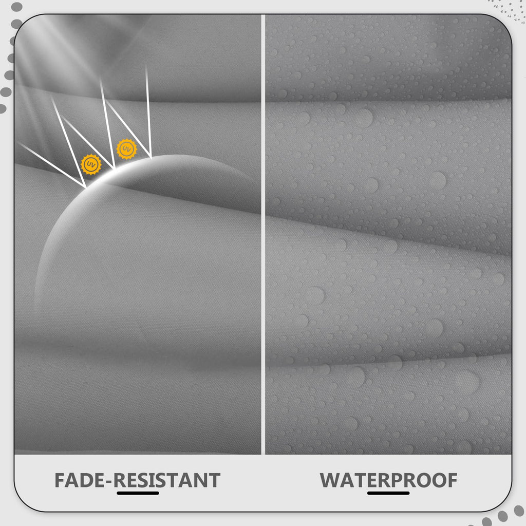 14 Piece Outdoor Waterproof Cushion Covers with Zipper P399794