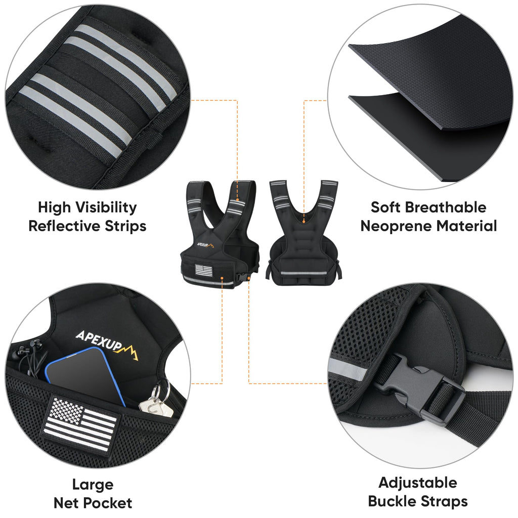 Adjustable Ankle Weights and Weighted Vest W455685