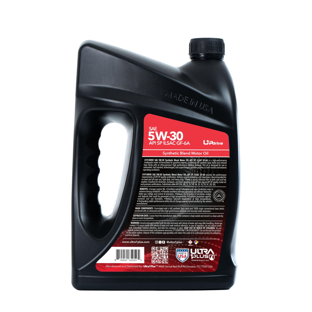 5W-30 Synthetic Blend Motor Oil M888