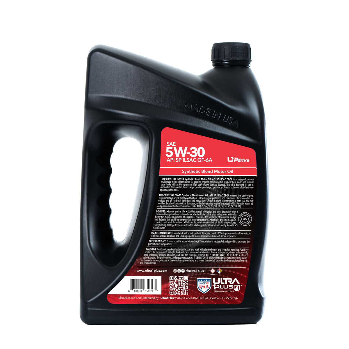 5W-30 Synthetic Blend Motor Oil M888