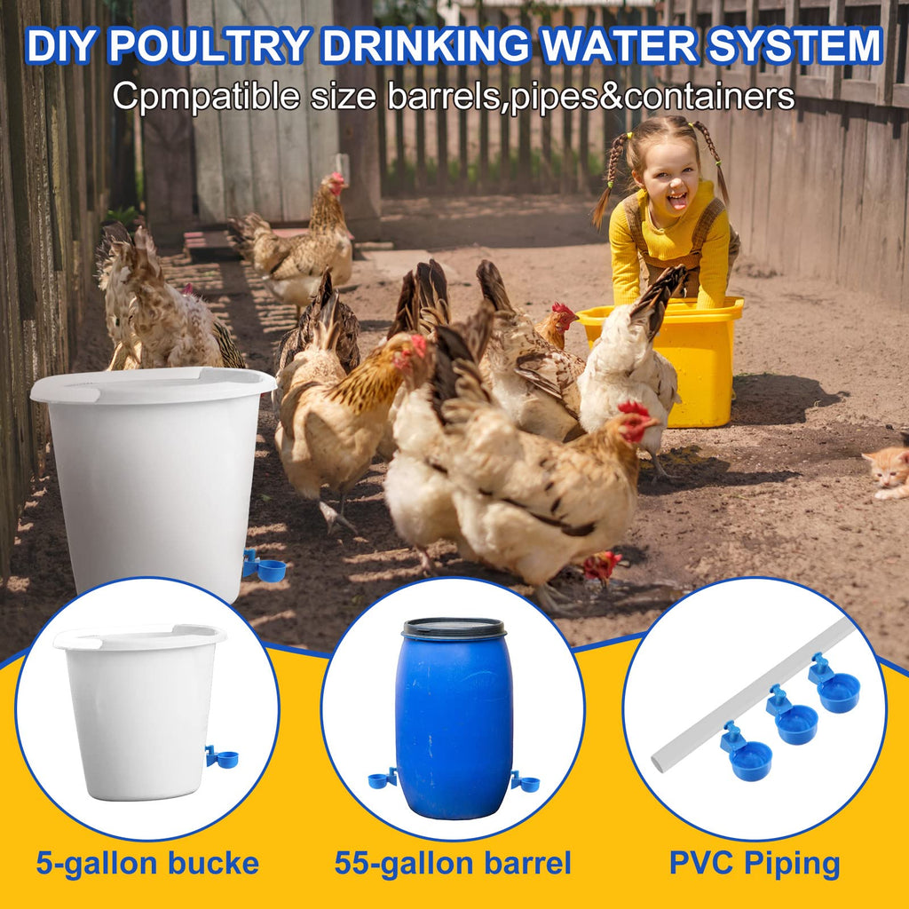 50 Pcs Chicken Waterer Cup H989034