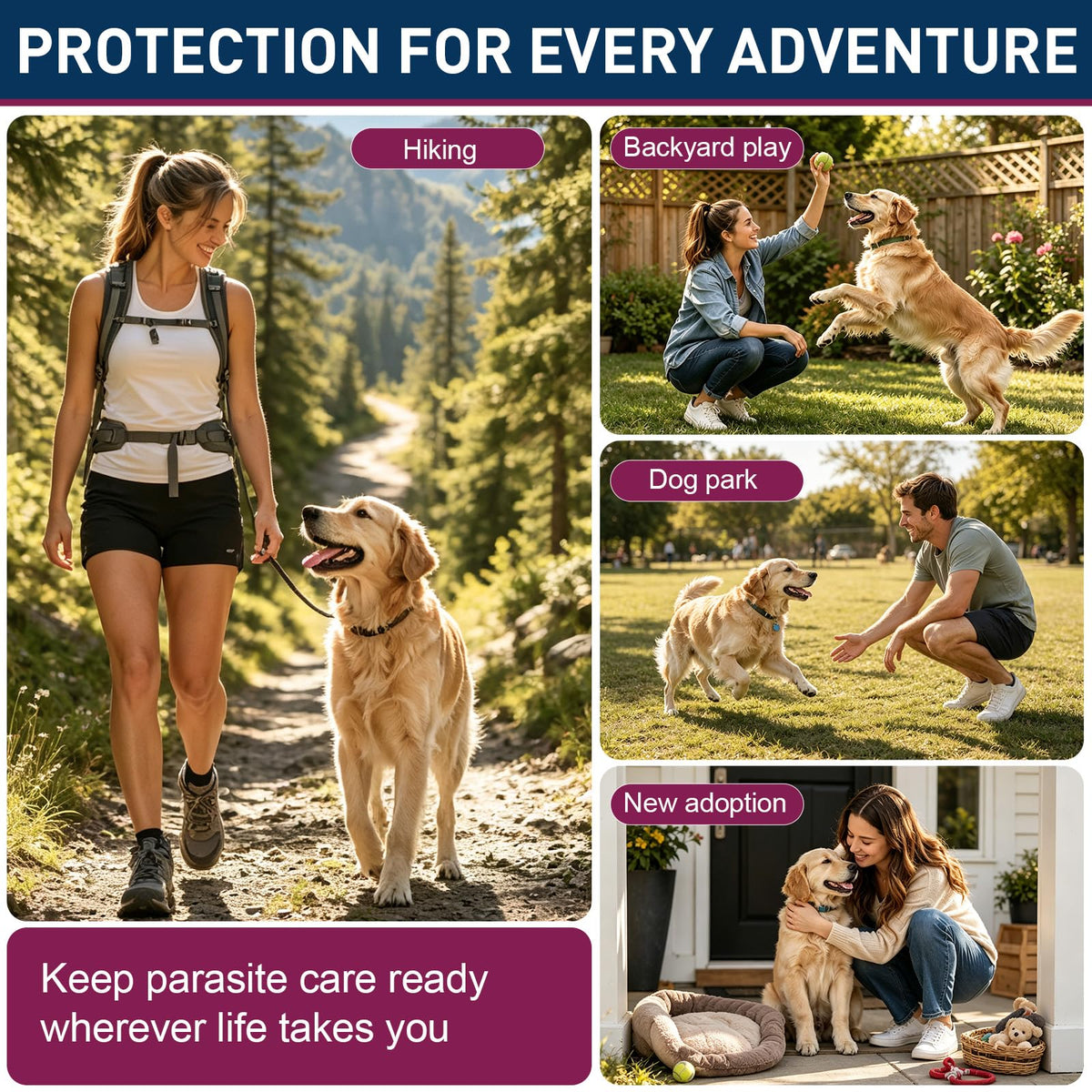 7-Way Dewormer for Large Dogs & Puppies, 50 Tablets U3619