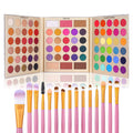 86 Colors Eyeshadow Palette with 15pcs Makeup Brushes Set M9507
