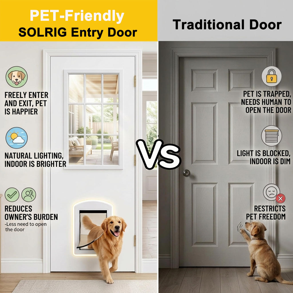 36" x 80" Front Door Slab with Prehung Door Jamb T878