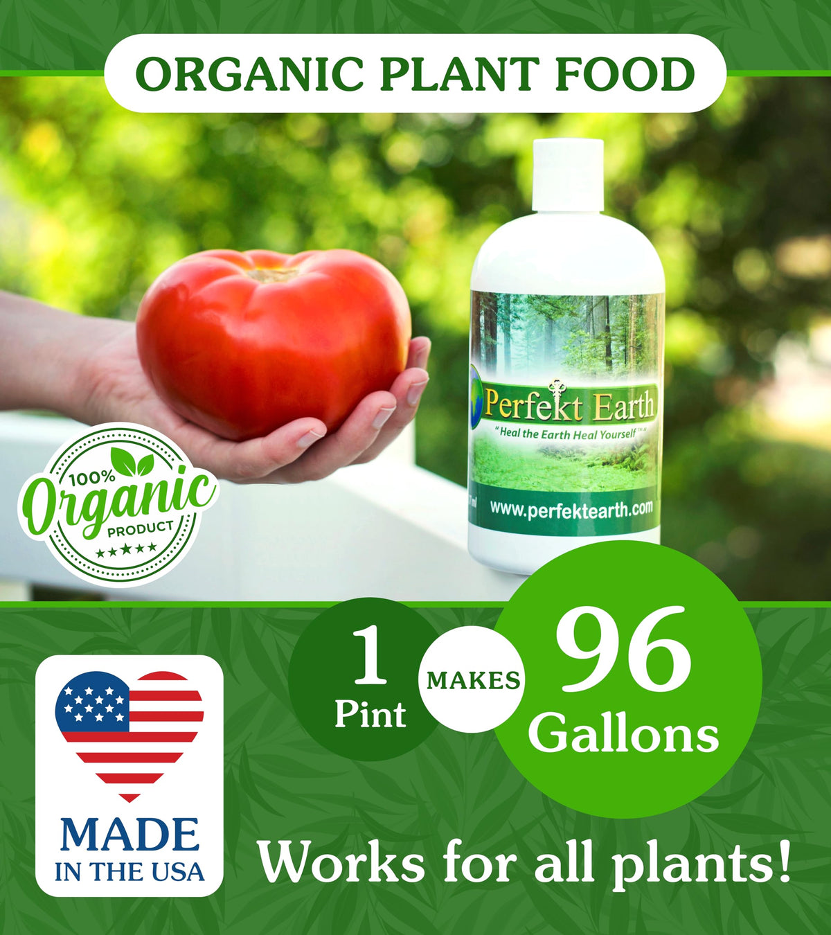 Organic Liquid Fertilizer 1 Pint V263