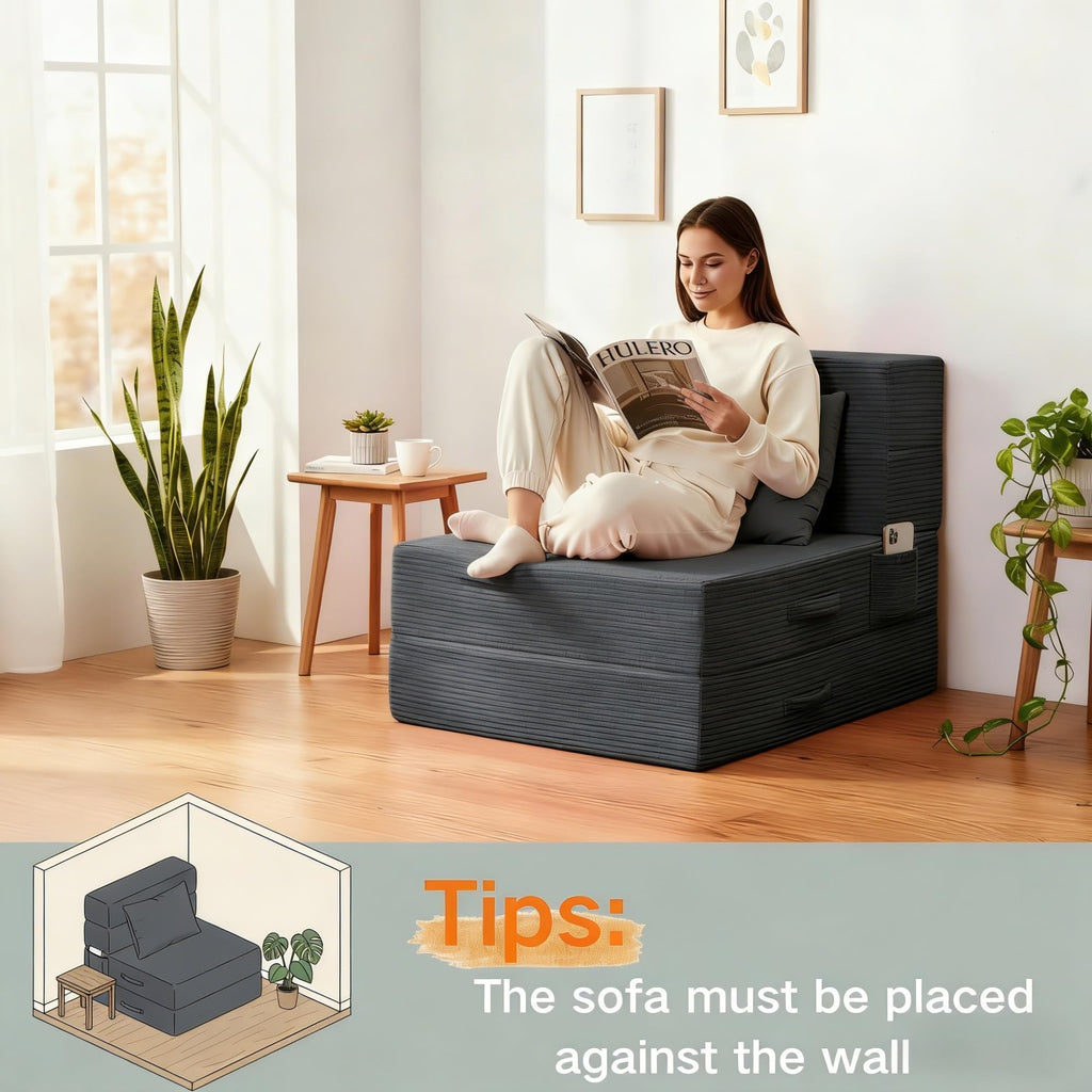 Folding Convertible Sofa Bed with Bag K9572