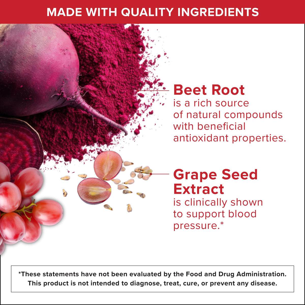Beet Root Chews with CoQ10, 90ct U14289