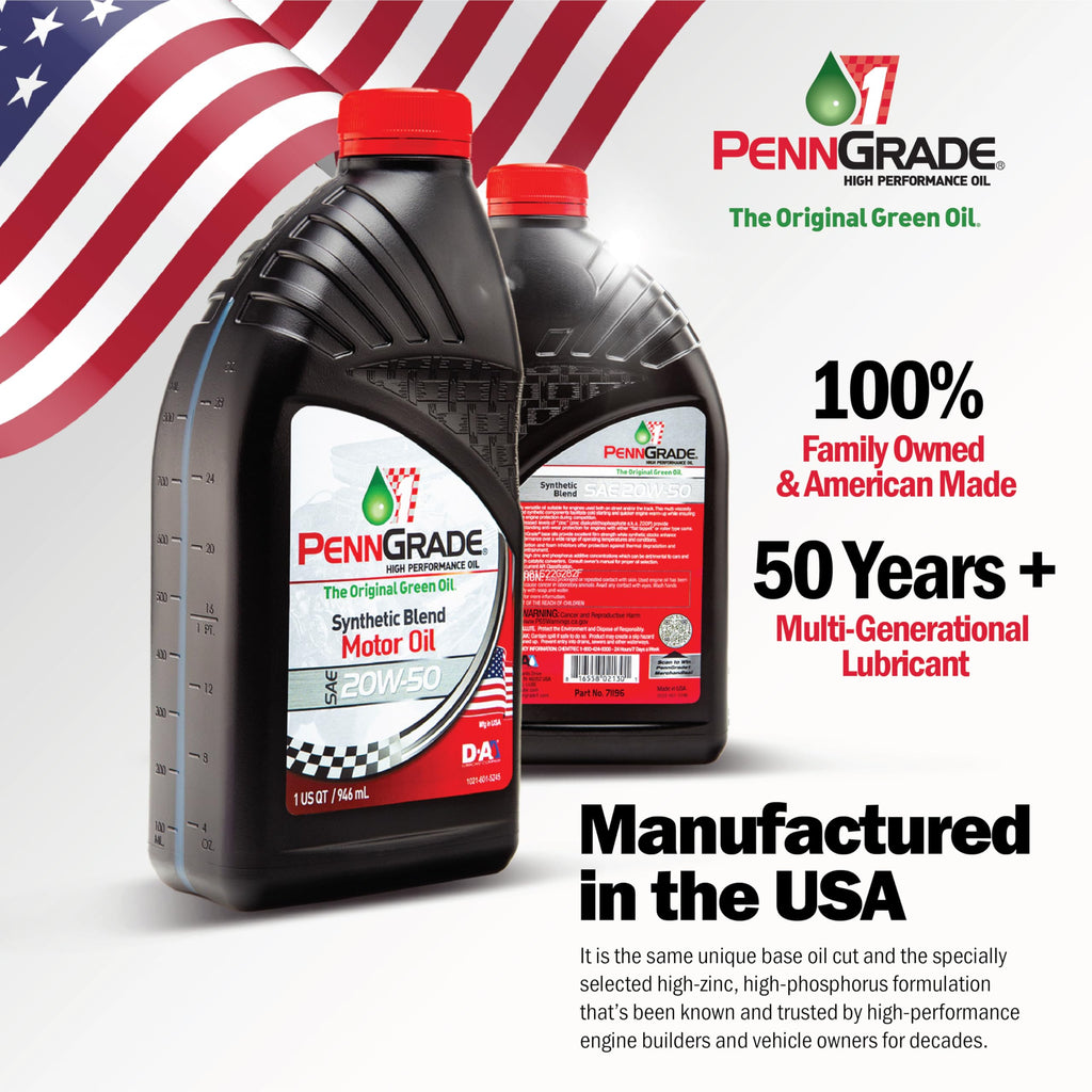 Synthetic Blend High Performance Oil SAE 5W-30 1 Quart (12 Pack) L61065