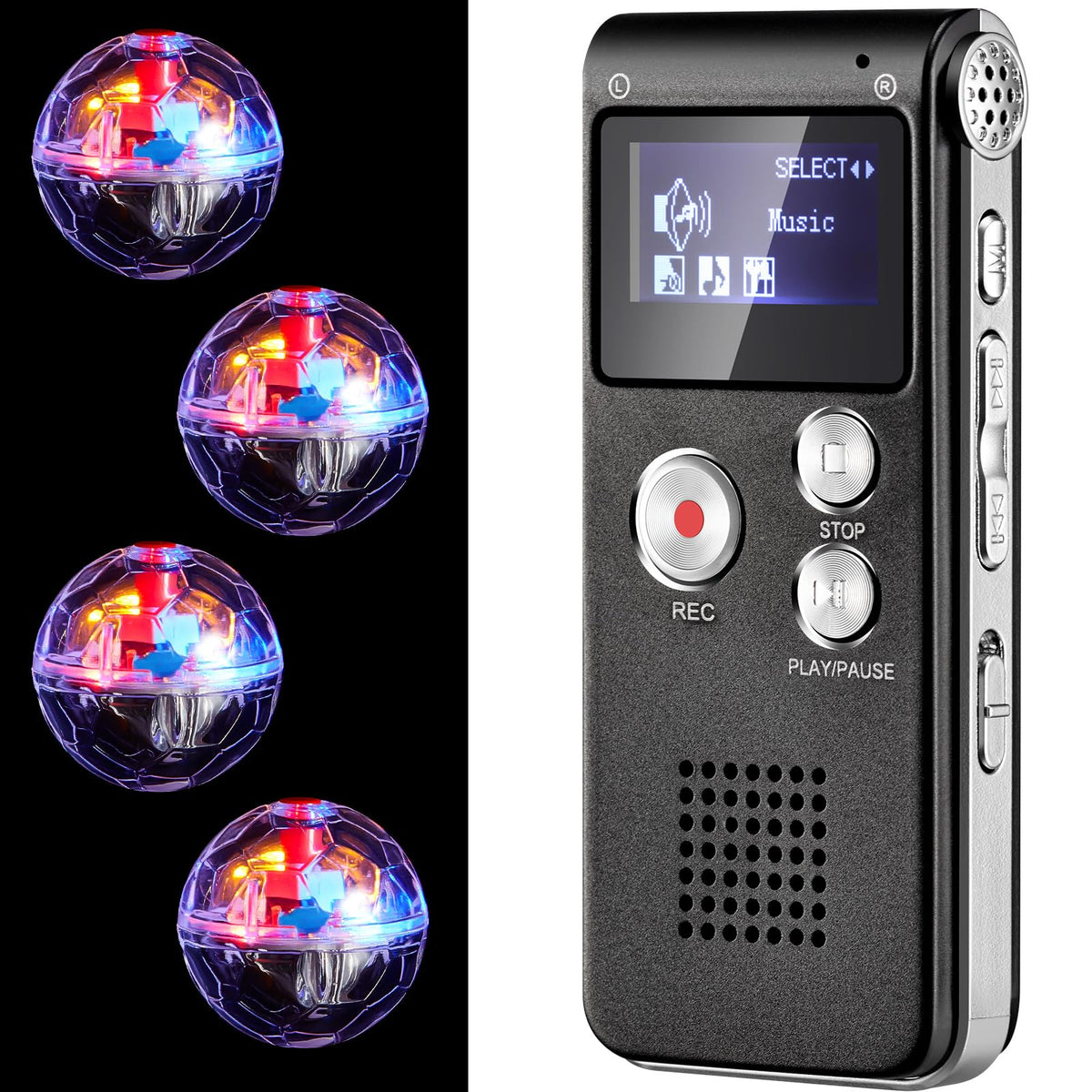 Black EVP Recorder Ghost Hunting Kit C5758