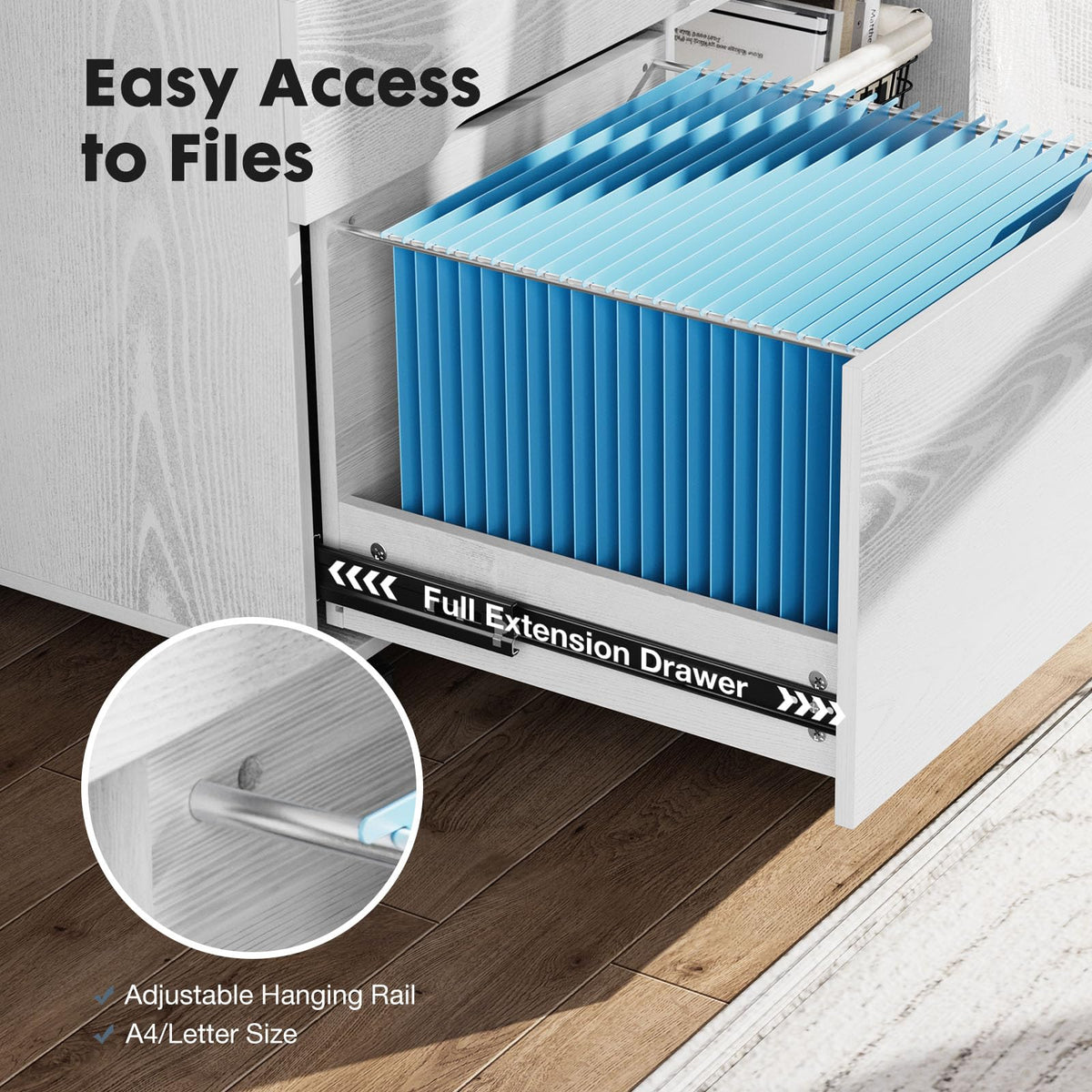 File Cabinet with 3 Drawers X58413