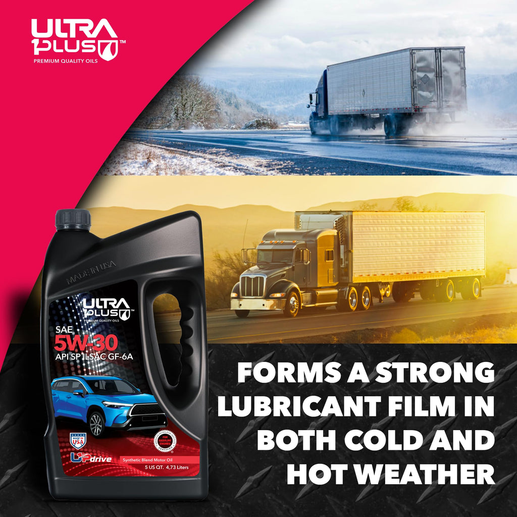 5W-30 Synthetic Blend Motor Oil M888