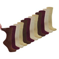 12 Pairs Womens Seamless Diabetic Socks I71408