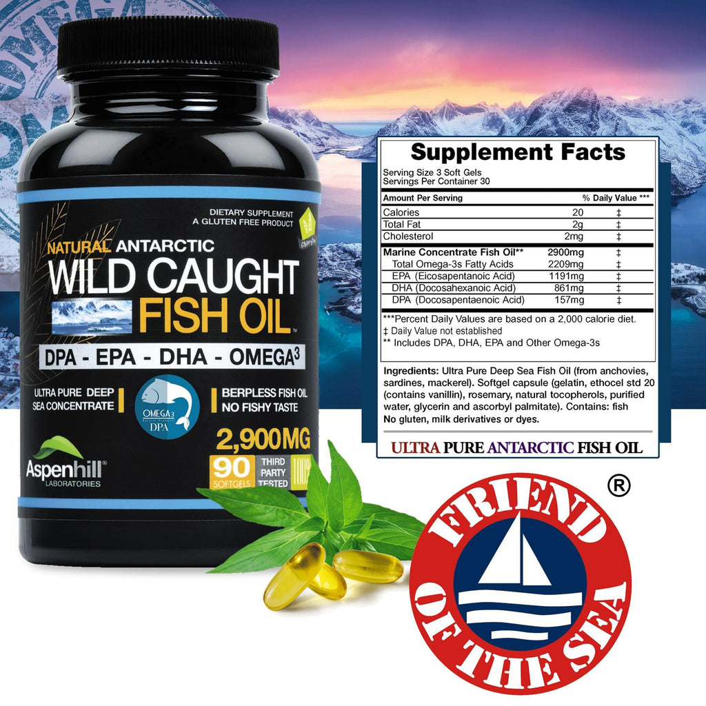 2900 mg Omega-3 Fish Oil 90 SoftGels O415