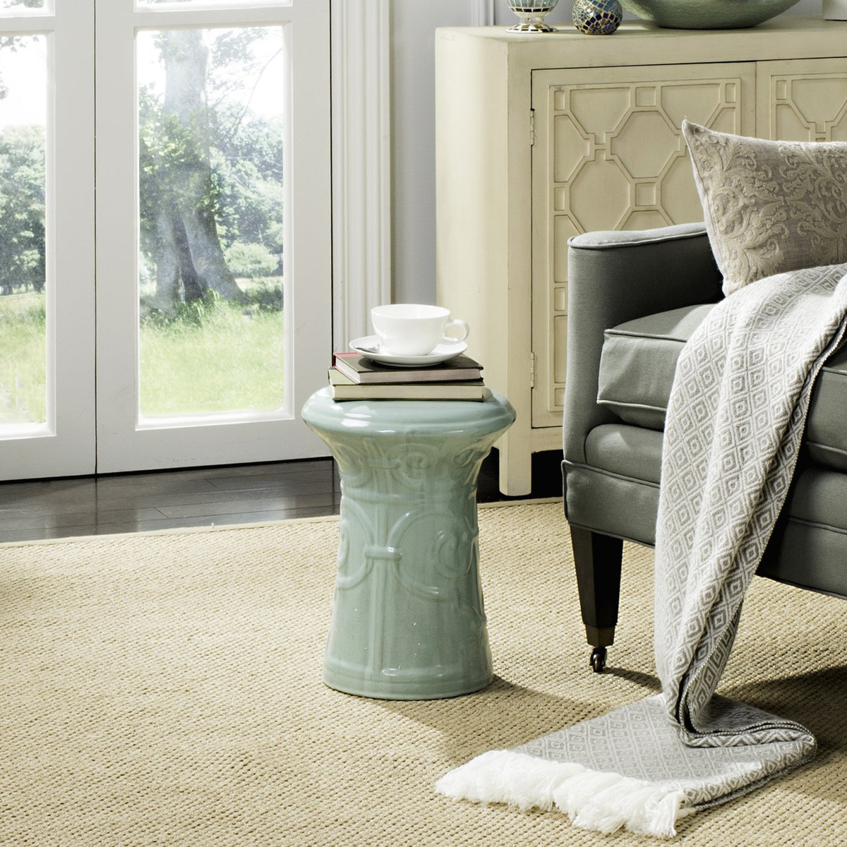 Ceramic Decorative Garden Stool I3324