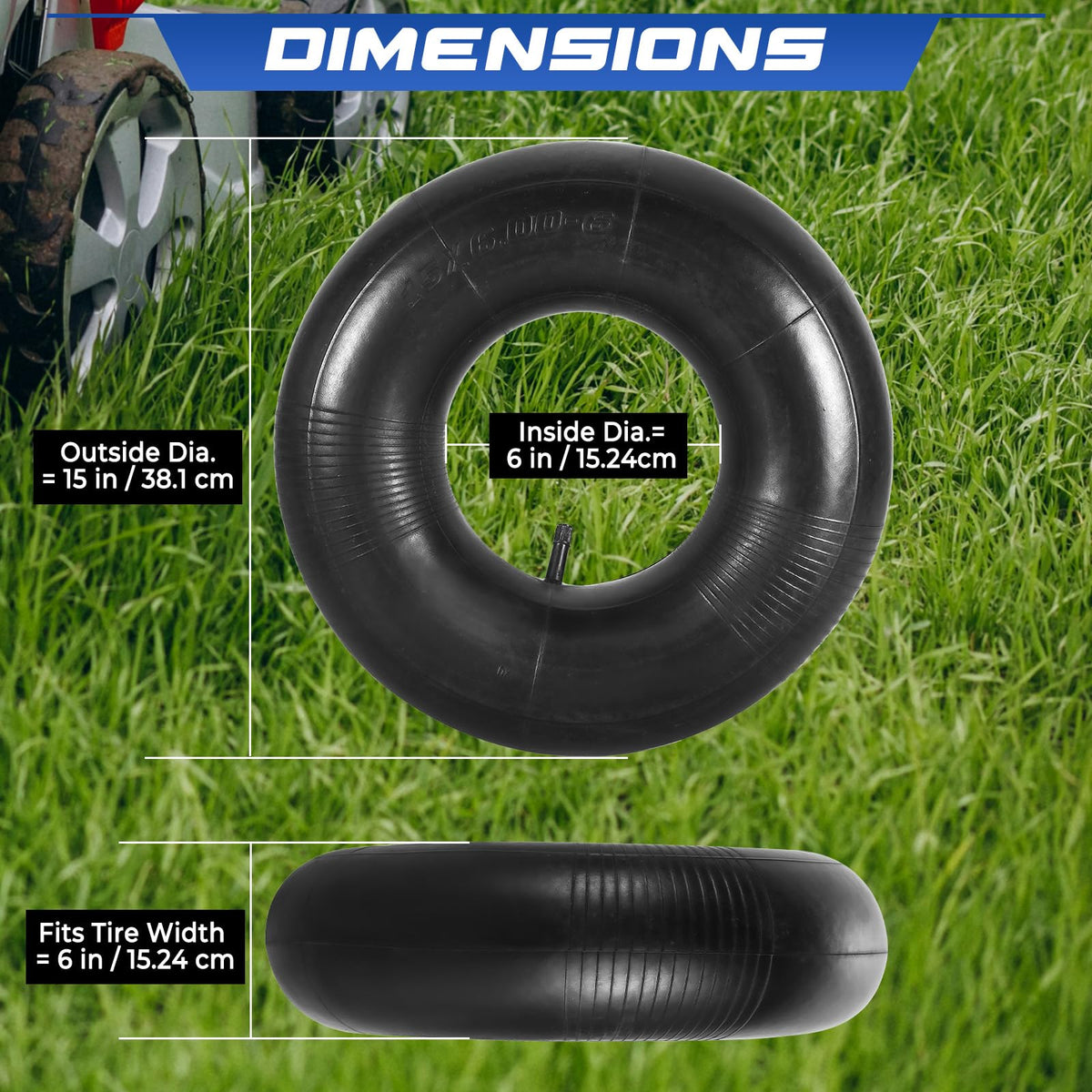 15 x 6.00-6 Inner Tubes D274254