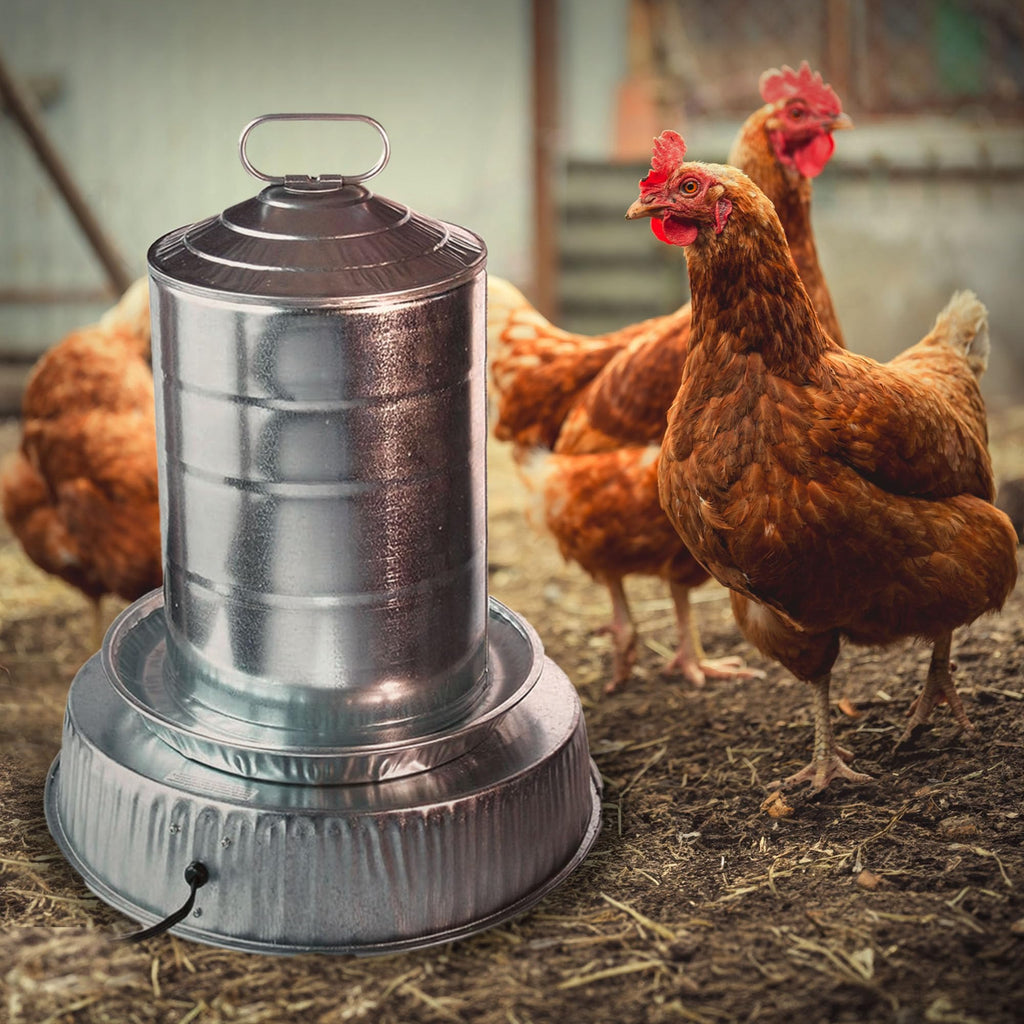 Heated Base for Metal Poultry Founts L3241