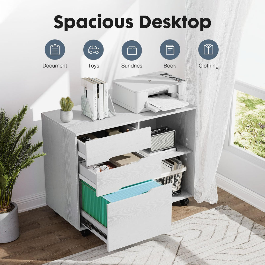 File Cabinet with 3 Drawers X58413