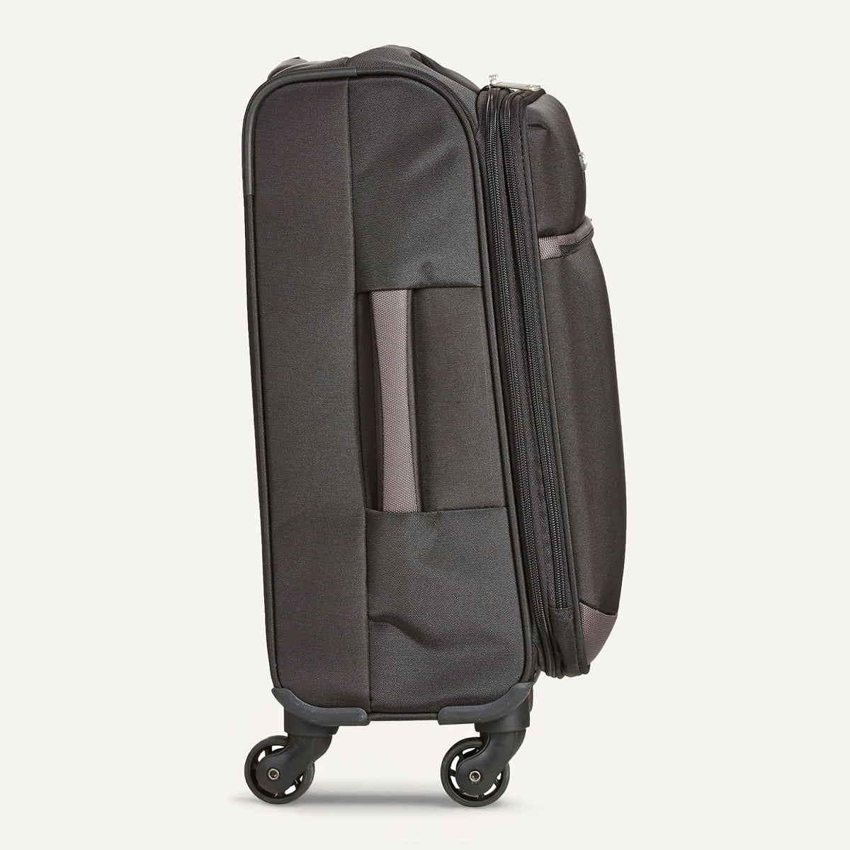 18" Medium Expandable Softside Suitcase with Spinner Wheels, Black T29199