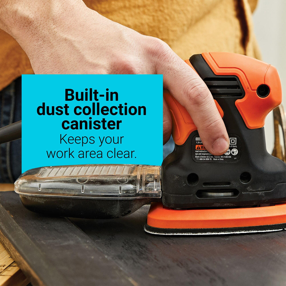 1.2 Amp Electric Detail Sander B64601