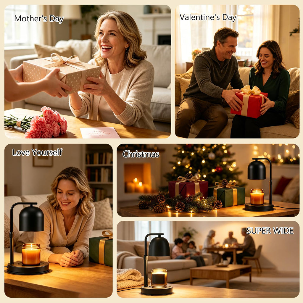 Adjustable Height App Controlled Candle Warmer Lamp with Timer M36588