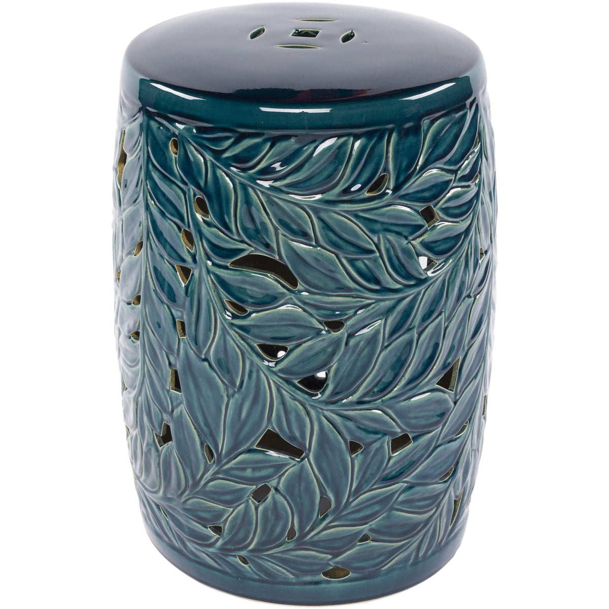 Teal Indoor/Outdoor Garden Stool U17031