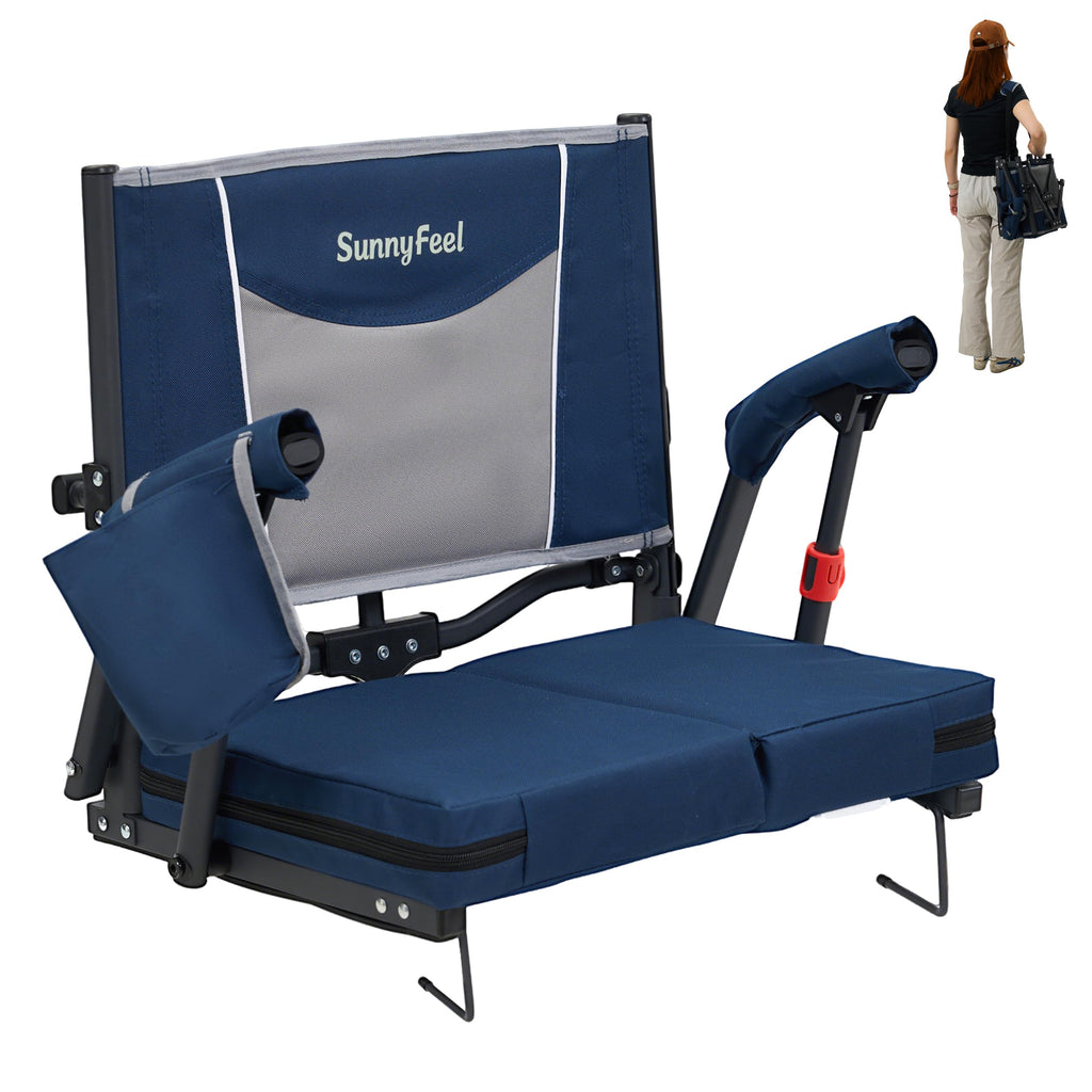Folding Stadium Seats with Back Support and Cushion I737848