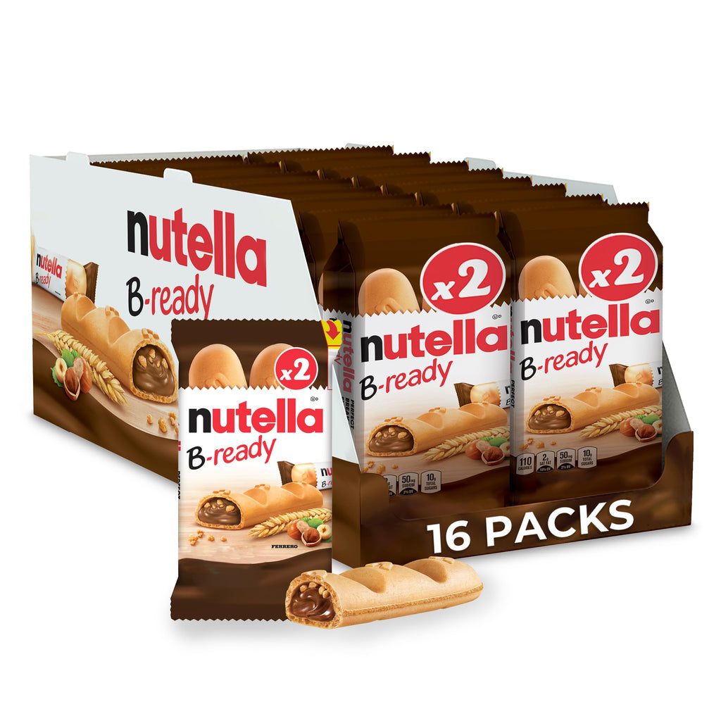 Hazelnut Spread Wafer Bars 1.55 oz 16 Packs W691439