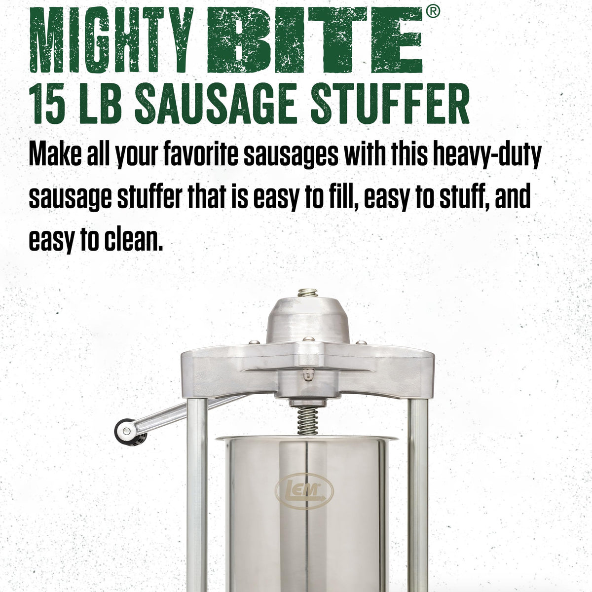 #32 Meat Grinder & 15 LB Sausage Stuffer T504