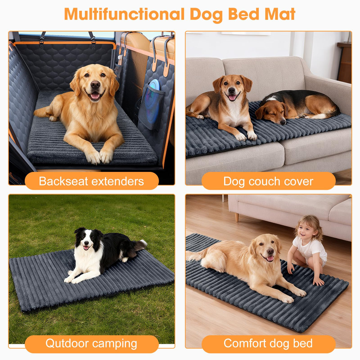 Non-Slip Washable Dog Bed Mat C415037