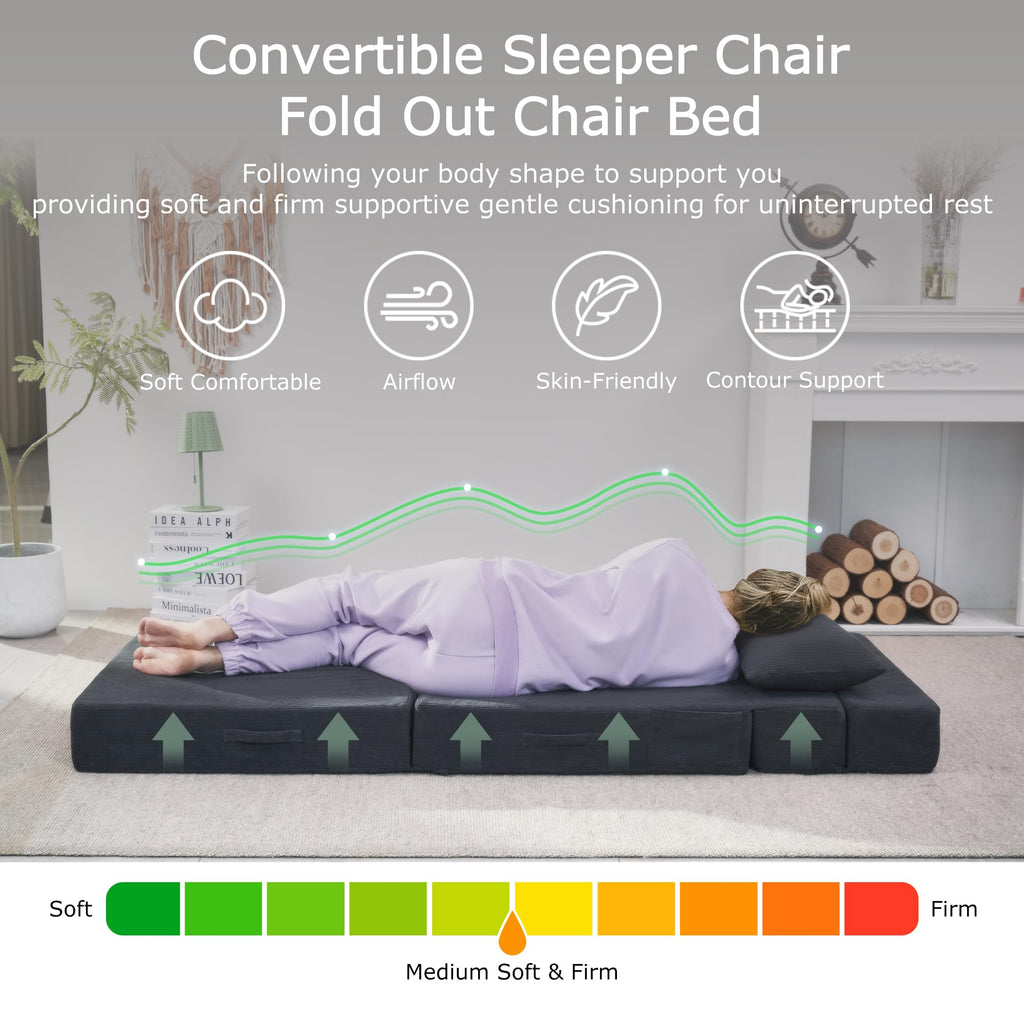 Folding Convertible Sofa Bed with Bag K9572