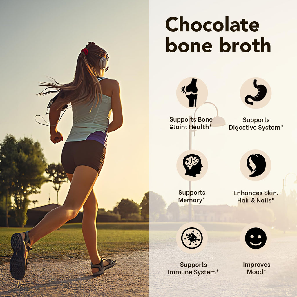 Bone Broth Protein Powder Hot Chocolate Cocoa K531