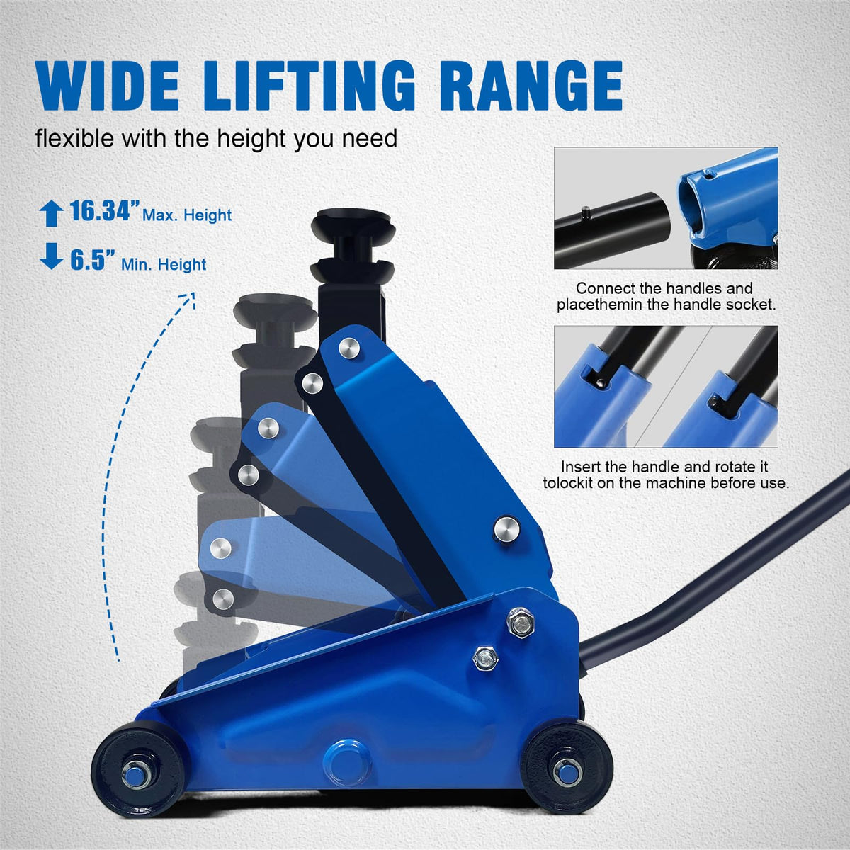 2.5 Ton Hydraulic Floor Jack O78505