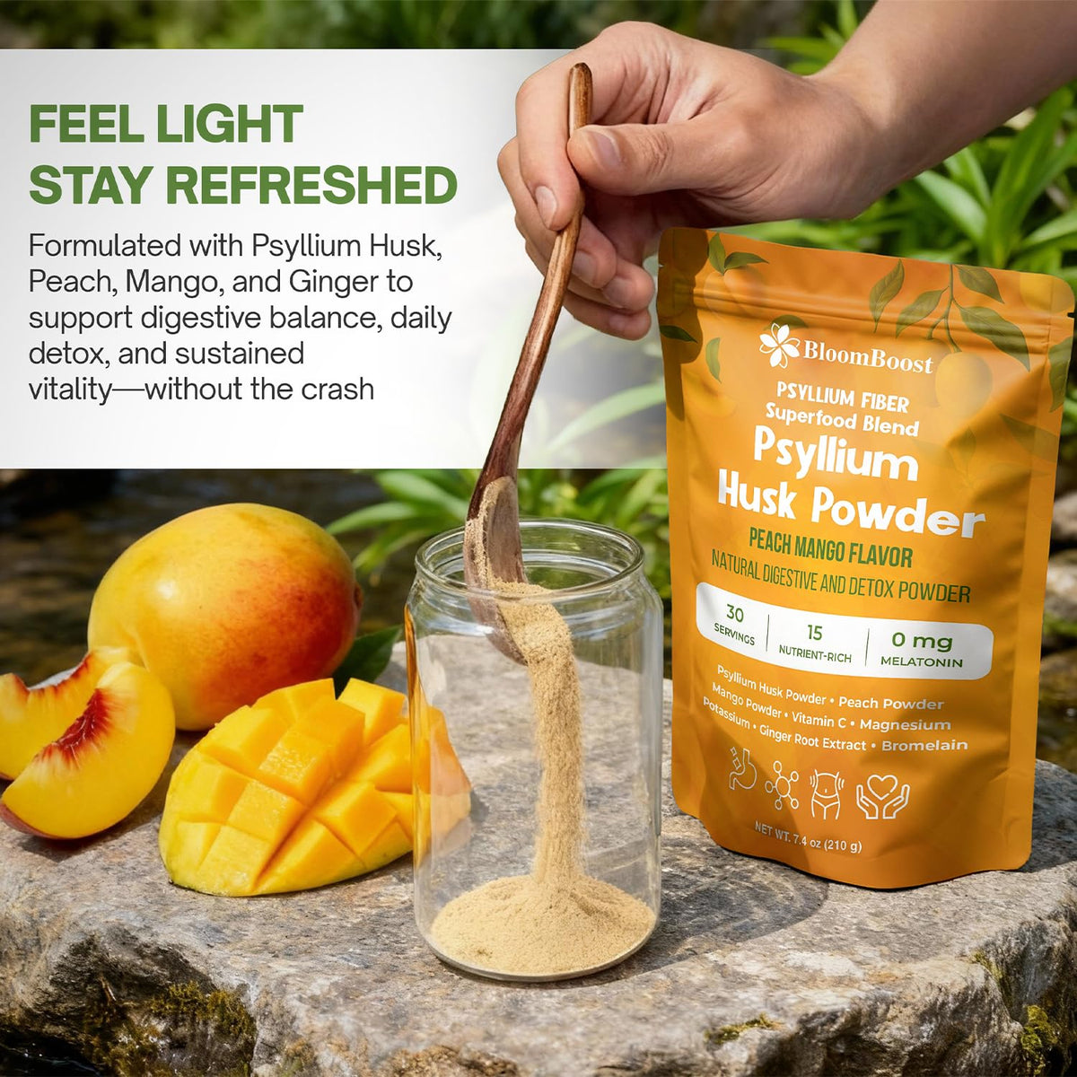 Psyllium Husk Powder 7.4 Oz C502552