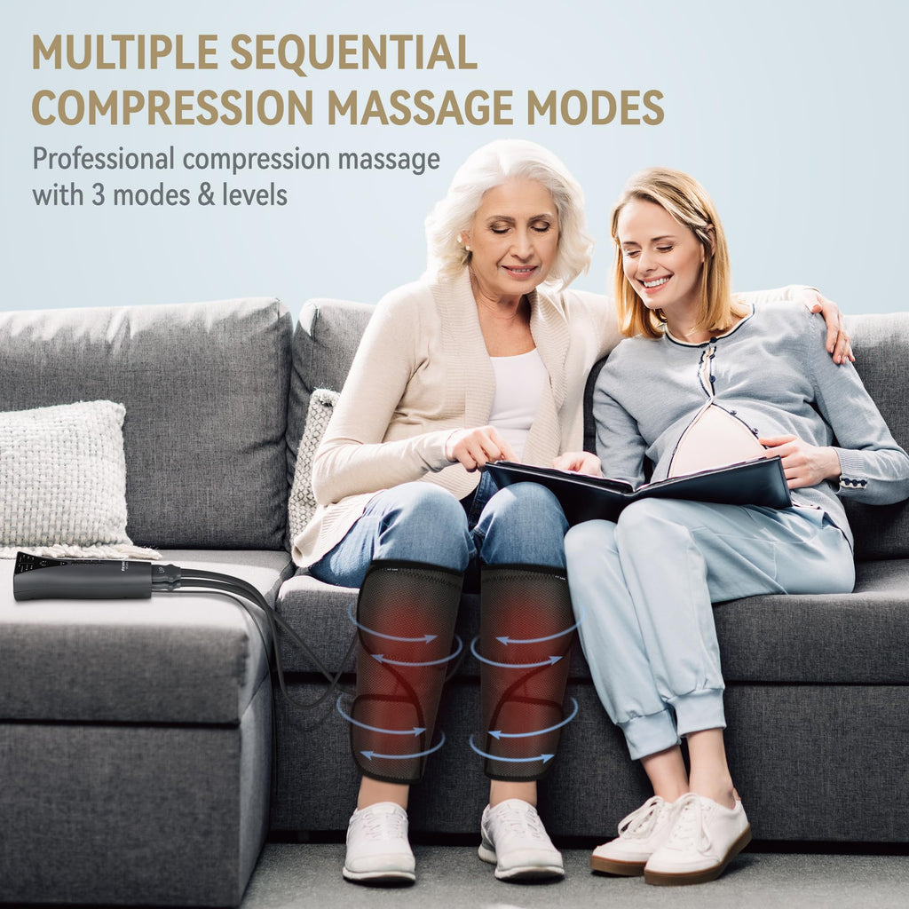Air Compression Leg Massager with Heat U134