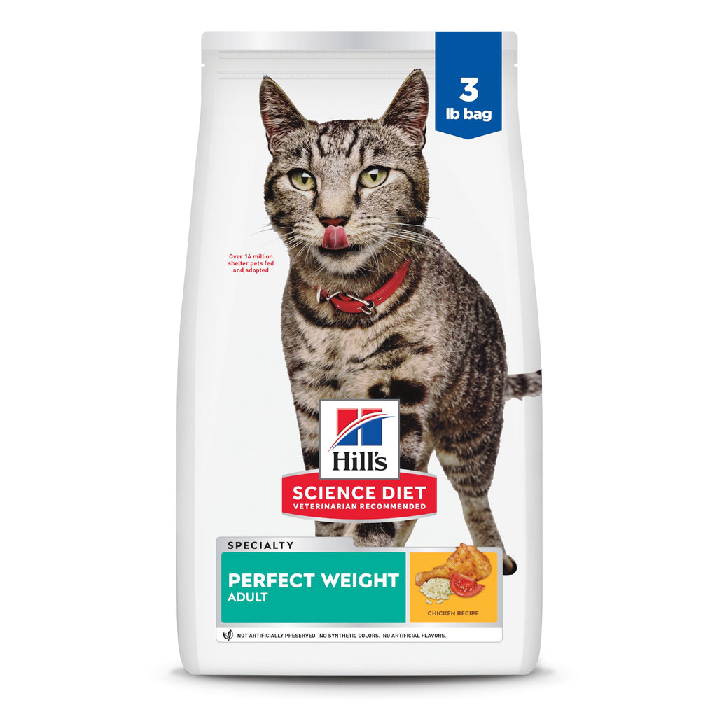 Adult Perfect Weight Dry Cat Food J8077