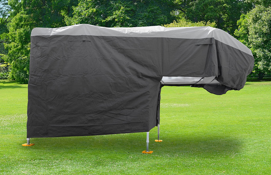 Polypropylene Camper RV Cover with Zipper Entry Doors and Air Vents U265390